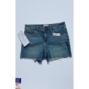Daily Ritual‎ Women's Standard Denim Cut-off Shorts Sz 25 Waist New